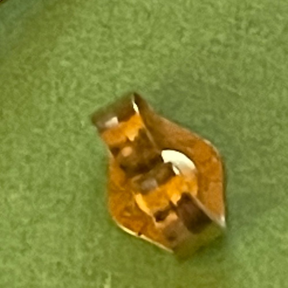 14K Gold Balls with 3 MM Pearl Stud Earrings - Picture 3 of 4